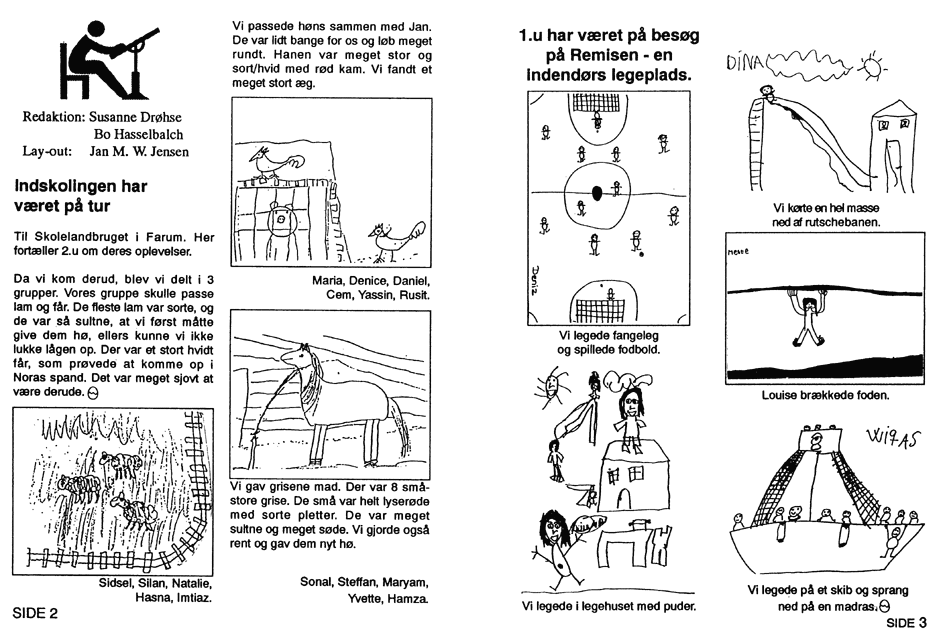 [Billede: Indskolingen har v&aelig;ret p&aring; tur]