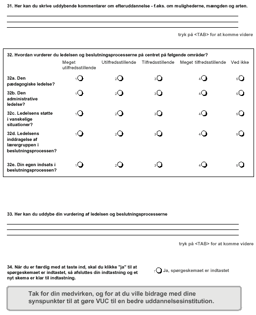 [Grafik: Afkrydsningsskema til lærerspørgeskema]