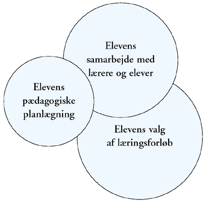 [Billede: Her ses tre cirkler hvori de tre nævnte punkter er skrevet.]